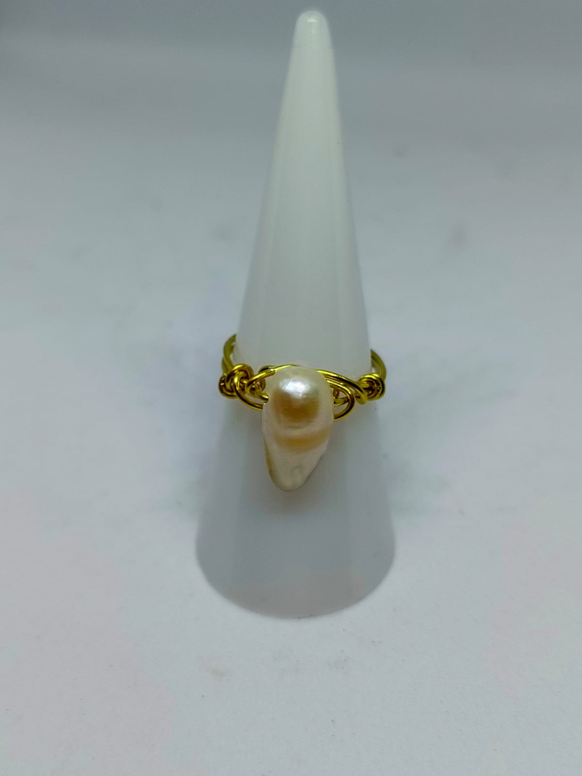 Anillo Perla Barroca